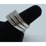 Alfieri St John - 18k  White Gold Diamond  Ring